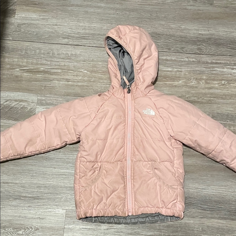 The North Face Light Pink Quilted Jacket